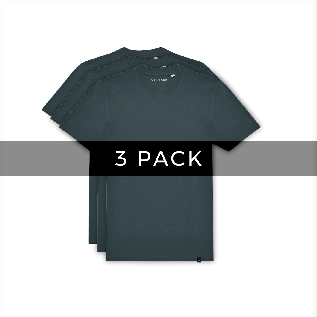 PREMIUM T-SHIRT 3 PACK - NEW NAVY